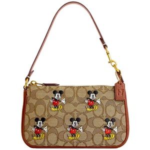 COACH Disney X Coach Nolita 19 In Sign Jacquard With Mickey Mouse Print, NWT